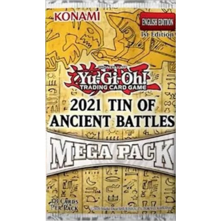 Yu-Gi-Oh! 2021 Fall Ancient Battles Tin Loose Booster Pack - 1 Random Pack Card Game Konami   