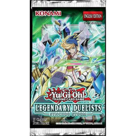 Yu-Gi-Oh! TCG: Legendary Duelists Synchro Storm Booster Pack - 1-Pack Card Game Konami