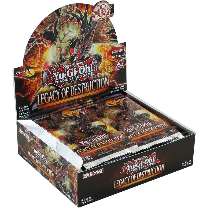 Yu-Gi-Oh! TCG: Legacy of Destruction Booster Box - 1st Edition Card Game Konami