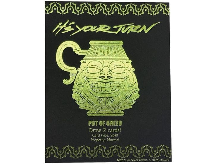 Yu-Gi-Oh! Tankard Pot of Greed Ceramic Collectible Tankard