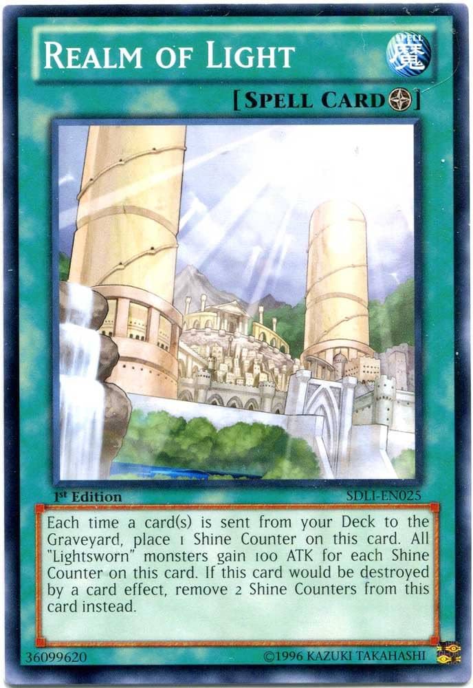 Yu-Gi-Oh! TCG: Realm of Light Structure Deck - 1st Edition Card Game Konami