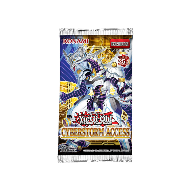 Yu-Gi-Oh! TCG: Cyberstorm Access 1st Edition Booster Pack Card Game Konami
