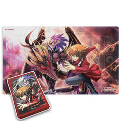 Yu-Gi-Oh! Trading Card Game: Jaden & Yubel Card Sleeves & Playmat Bundle Card Game Konami   