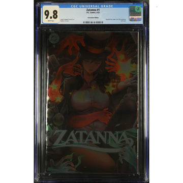 Zatanna: #1 [Rachta Lin CGC 9.8 Emerald City Con Foil] 2025 Comics DC Comics