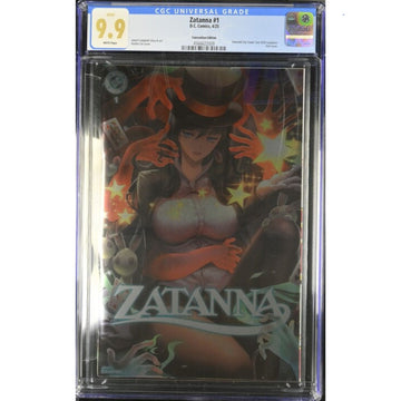 Zatanna: #1 [Rachta Lin CGC 9.9 Emerald City Con Foil] 2025 Comics DC Comics