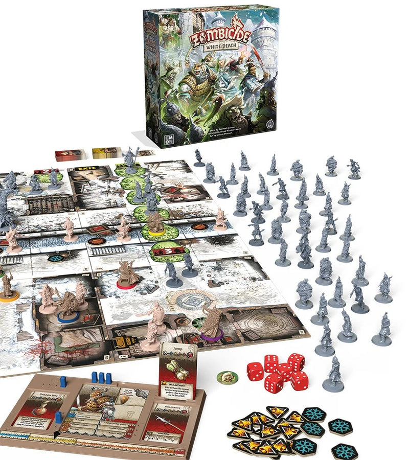 Zombicide: White Death [Board Game, 1-6 Players] Board Game Cool Mini or Not