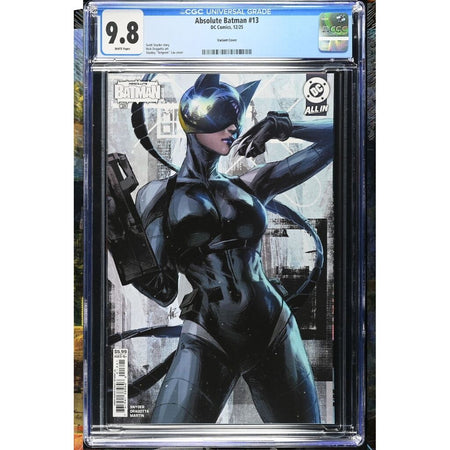 Absolute Batman: #13 [Stanley Artgerm Lau CGC 9.8 CVR B] 2024