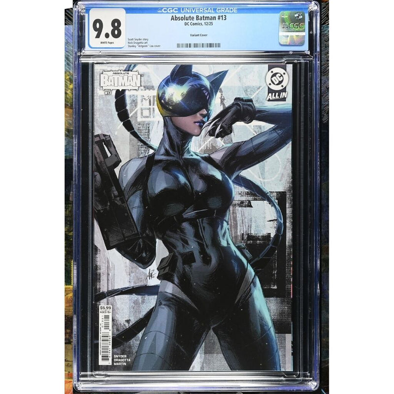 Absolute Batman: #13 [Stanley Artgerm Lau CGC 9.8 CVR B] 2024