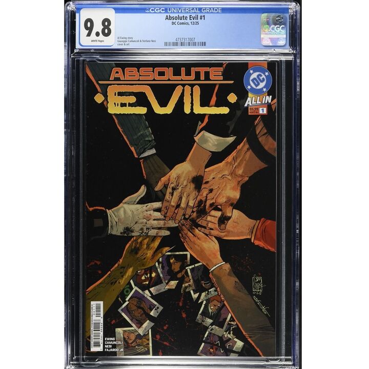 Absolute Evil: #1 [Camuncoli & Nesi CGC 9.8 CVR A] 2025