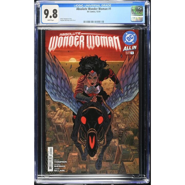 Absolute Wonder Woman: #1 [Hayden Sherman CGC 9.8 CVR A] 2025