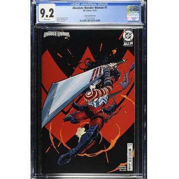 Absolute Wonder Woman: #1 [Wes Craig CGC 9.2 CVR B] 2024