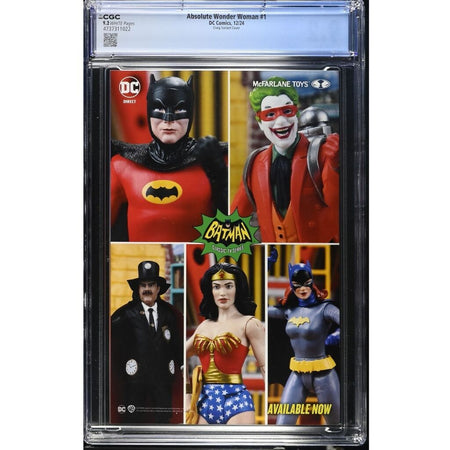 Absolute Wonder Woman: #1 [Wes Craig CGC 9.2 CVR B] 2024 Comics DC Comics