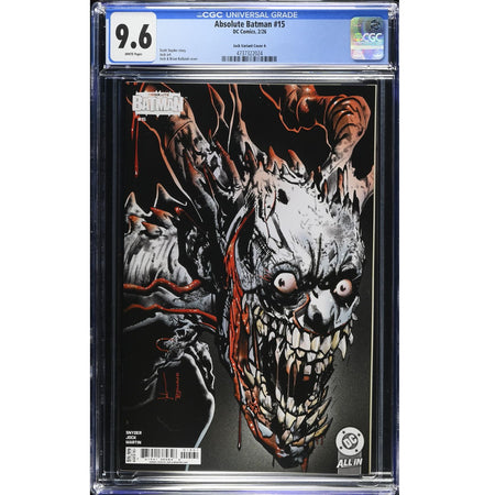 Absolute Batman: #15 [Brian Bolland CGC 9.6 CVR D] 2025 Comics DC Comics