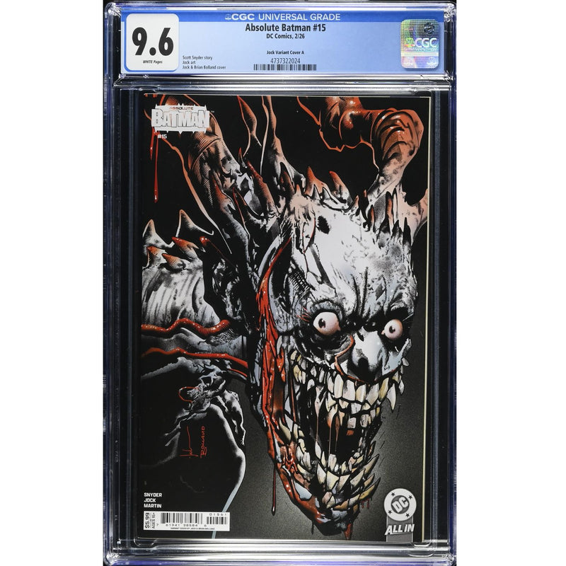 Absolute Batman: #15 [Brian Bolland CGC 9.6 CVR D] 2025