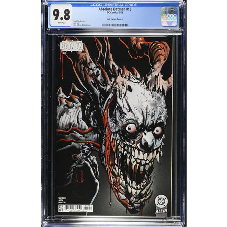 Absolute Batman: #15 [Brian Bolland CGC 9.8 CVR D] 2025 Comics DC Comics