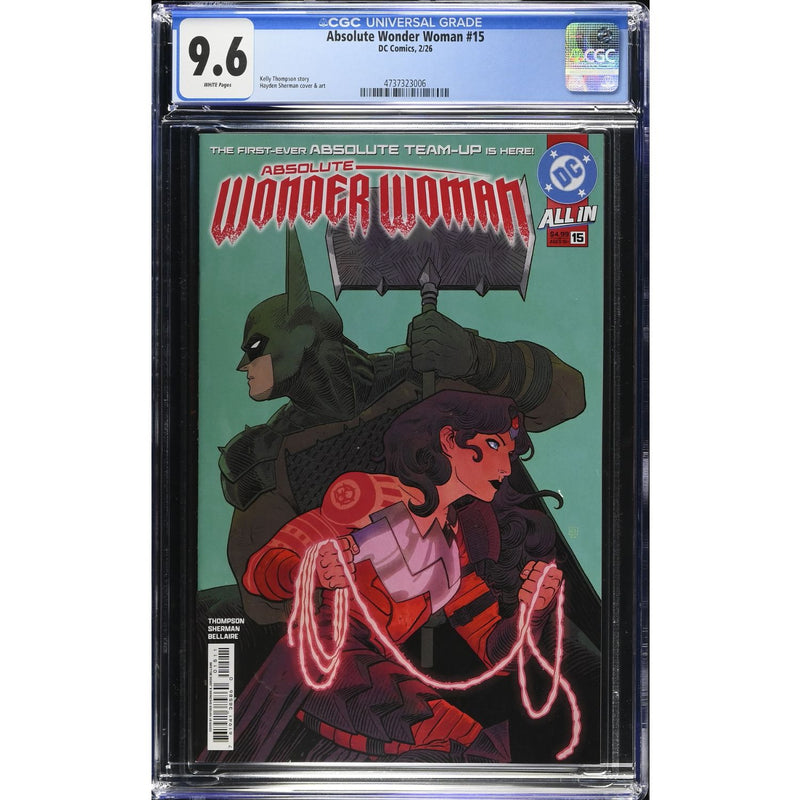 Absolute Wonder Woman: #15 [Hayden Sherman CGC 9.6 CVR A] 2025