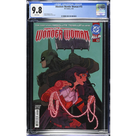 Absolute Wonder Woman: #15 [Hayden Sherman CGC 9.8 CVR A] 2025 Comics DC Comics