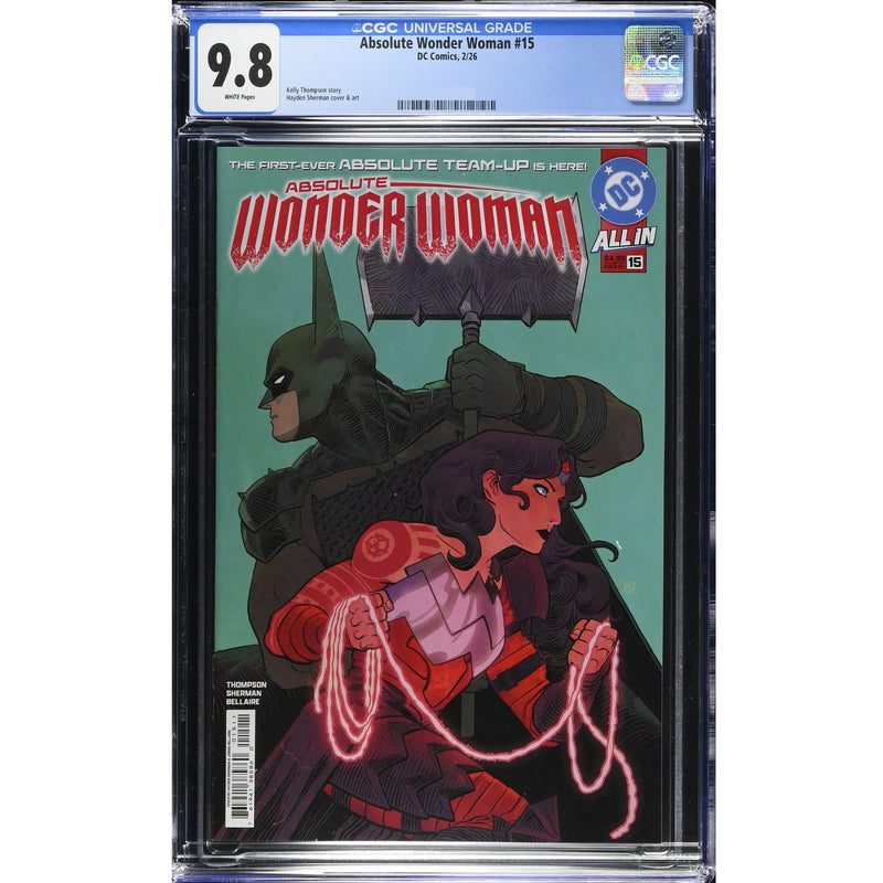 Absolute Wonder Woman: #15 [Hayden Sherman CGC 9.8 CVR A] 2025