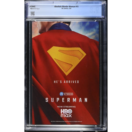 Absolute Wonder Woman: #15 [Hayden Sherman CGC 9.8 CVR A] 2025 Comics DC Comics