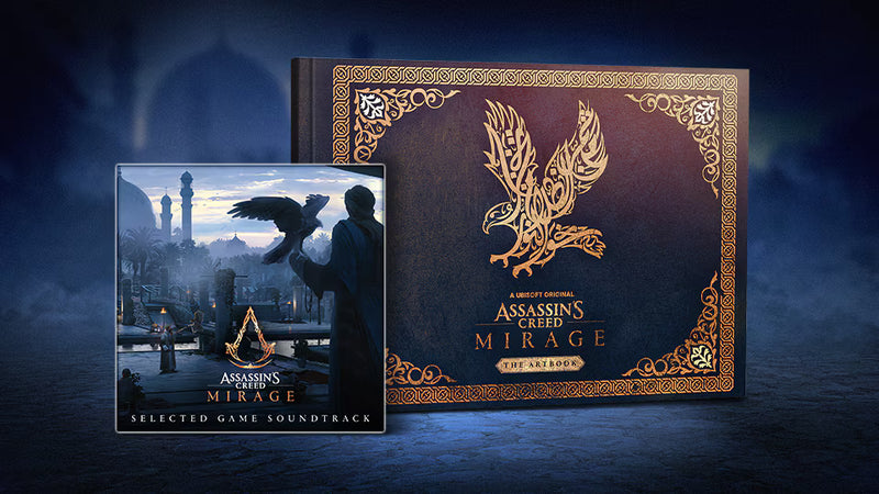 Assassin's Creed Mirage Collector's Case With Statue, Steelbook Case, Artbook, SoundTrack [No Game] Collectible Ubisoft
