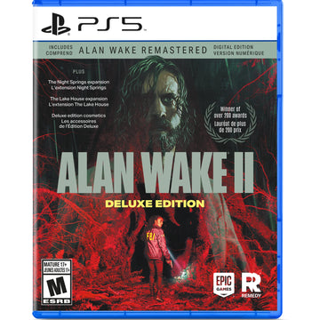 Alan Wake 2 - Deluxe Edition [PlayStation 5] PlayStation 5 Video Game Epic Games   