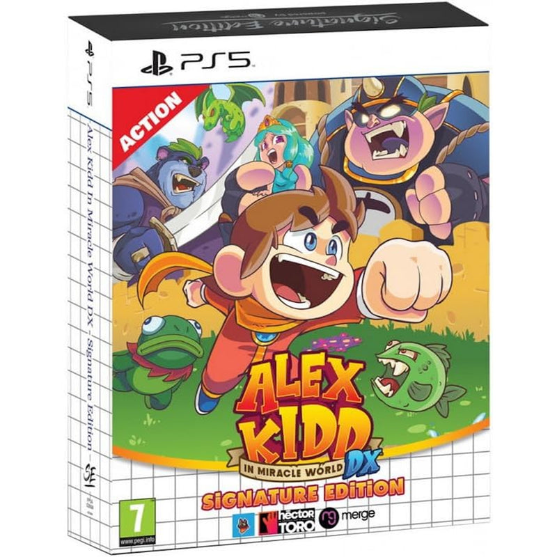 Alex Kidd In Miracle World Dx Signature Edition [PlayStation 5] PlayStation 5 Video Game Signature Edition   