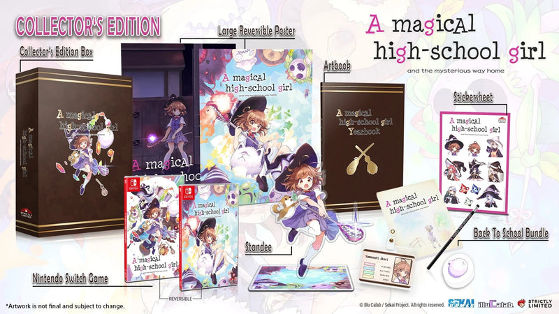 A Magical High School Girl - Collector's Edition [Nintendo Switch] Nintendo Switch Video Game Strictly Limited Games   