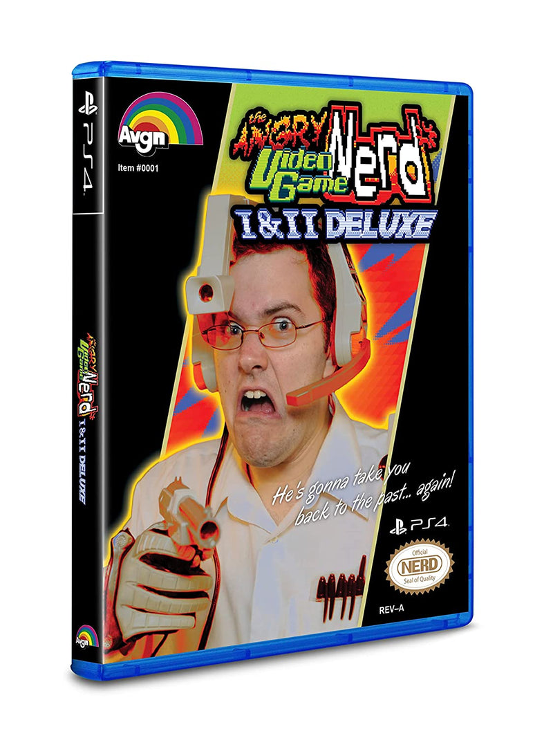 Angry Video Game Nerd I & II Deluxe [PlayStation 4] PlayStation 4 Video Game Limited Run Games   