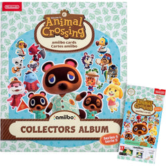 Nintendo Animal Crossing Amiibo Cards: Series 5 Bundle - Pack + Collectors Album [Nintendo Accessory] Nintendo Accessories Nintendo   