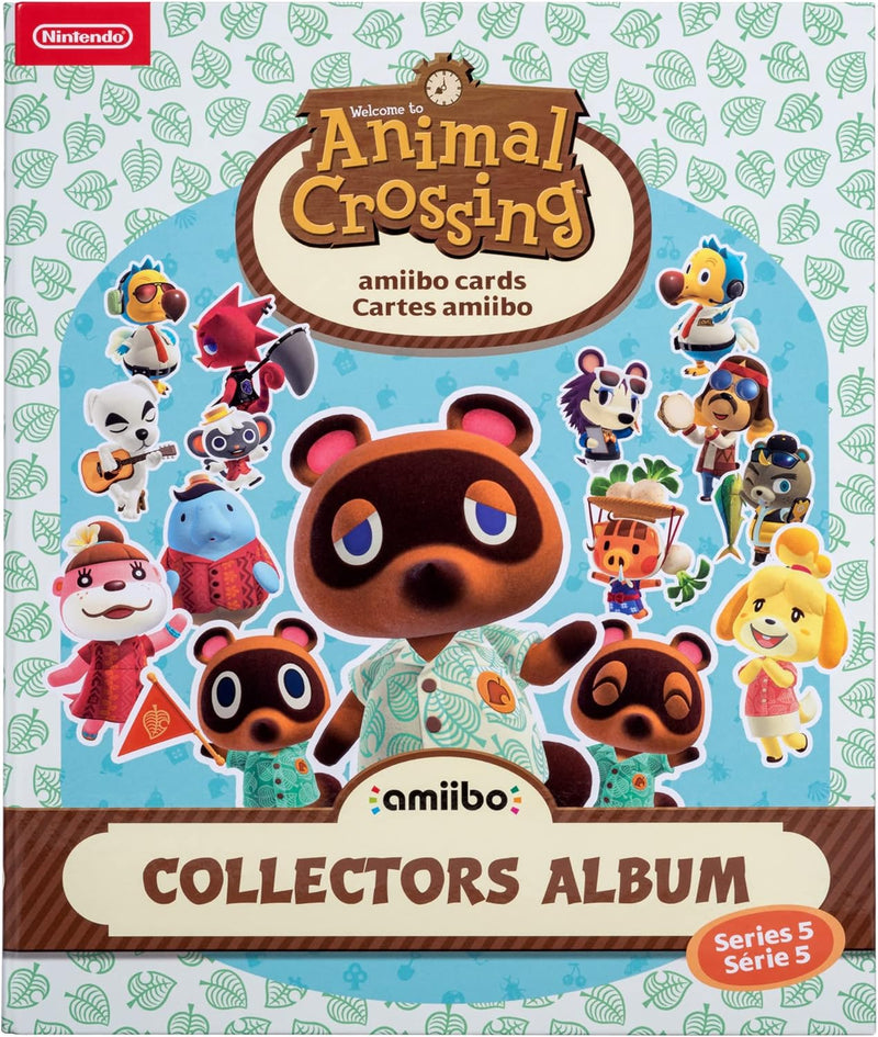 Nintendo Animal Crossing Amiibo Cards: Series 5 Bundle - Pack + Collectors Album [Nintendo Accessory] Nintendo Accessories Nintendo   