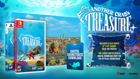 Another Crab's Treasure [Nintendo Switch] Nintendo Switch Video Game iam8bit