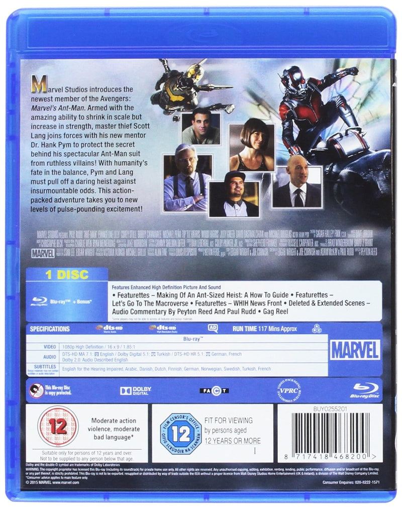 Ant-Man [Blu-Ray] DVDs & Blu-Rays Disney   