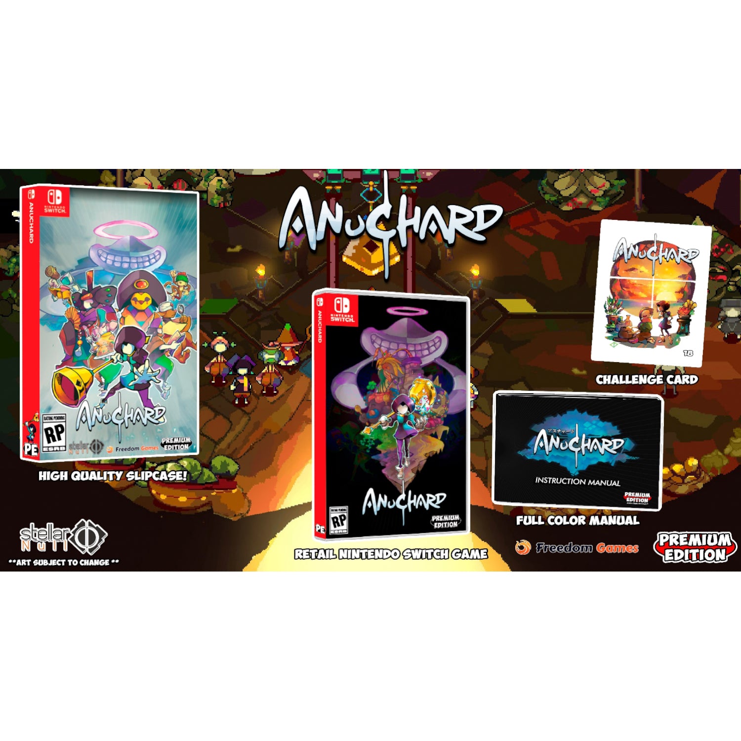 Anuchard - Retro Edition - Premium Edition Games #18 [Nintendo Switch] Nintendo Switch Video Game Premium Edition Games   