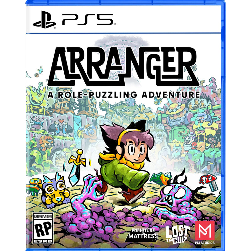 Arranger: A Role Puzzling Adventure [PlayStation 5] PlayStation 5 Video Game PM Studios