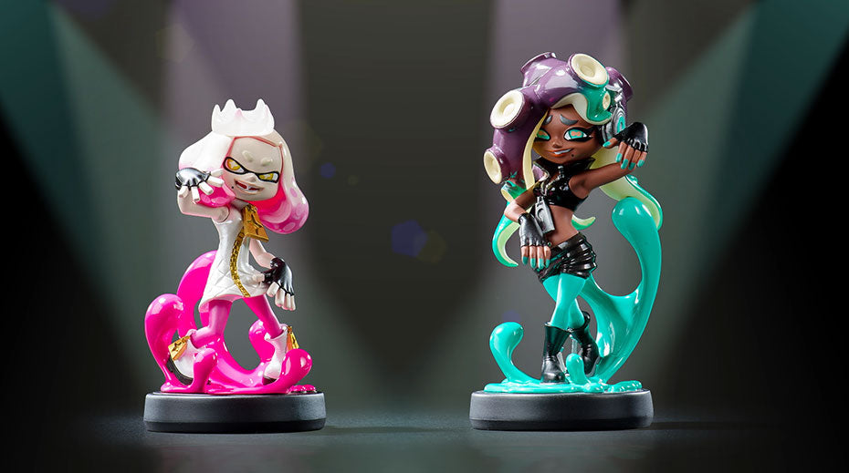 Pearl & Marina Splatoon Amiibo 2-Pack - NA cheapest Version - MINT