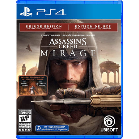 Assassin's Creed Mirage - Deluxe Edition [PlayStation 4] PlayStation 4 Video Game Ubisoft   