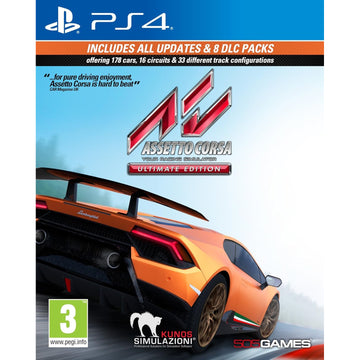 Assetto Corsa: Your Racing Simulator - Ultimate Edition [PlayStation 4] PlayStation 4 Video Game 505 Games   