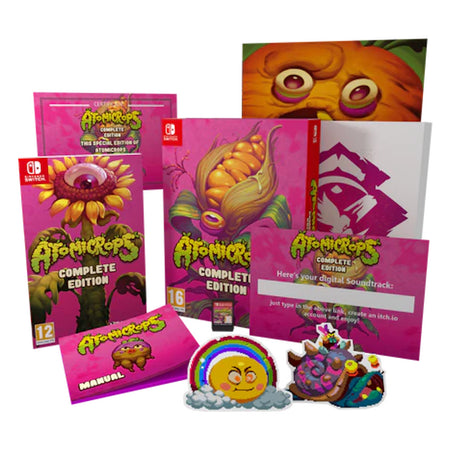 Atomicrops – Complete Edition (Limited Edition) [Nintendo Switch] Nintendo Switch Video Game Gamefairy