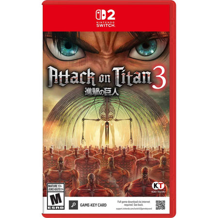 Attack on Titan 3 [Game-Key Card][Nintendo Switch 2]