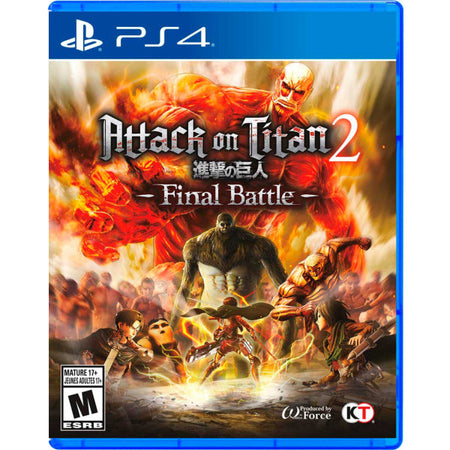 Attack on Titan 2: Final Battle [PlayStation 4] PlayStation 4 Video Game Koei Tecmo   