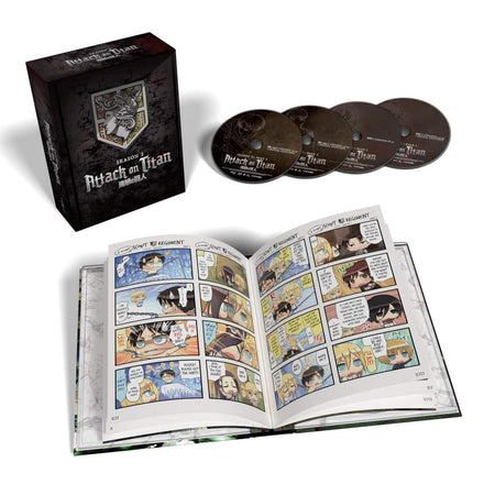 Attack on Titan: Season 3 - Part I - Limited Edition [Blu-Ray Box Set + DVD + Digital] DVDs & Blu-Rays Funimation   