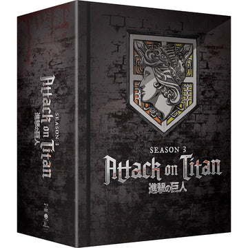 Attack on Titan: Season 3 - Part I - Limited Edition [Blu-Ray Box Set + DVD + Digital] DVDs & Blu-Rays Funimation   