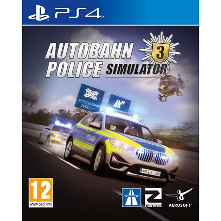 Autobahn Police Simulator 3 [Playstation 4] PlayStation 4 Video Game Aerosoft   