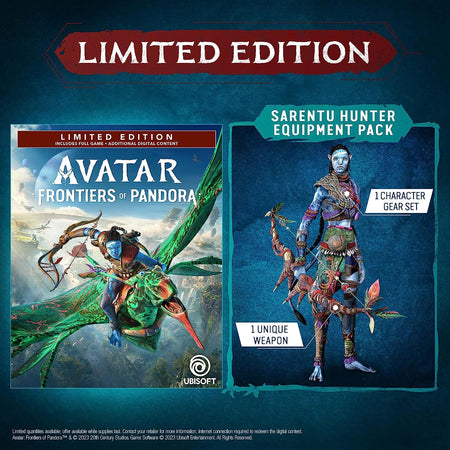 Avatar: Frontiers of Pandora - Limited Edition [Xbox Series X] Xbox Series X Video Game Ubisoft   