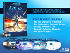 Avatar: The Way of Water [3D + 2D Blu-ray] DVDs & Blu-Rays Disney   