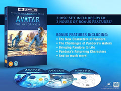 Avatar: The Way of Water - 4K [Blu-ray + 4K UHD] DVDs & Blu-Rays Disney   