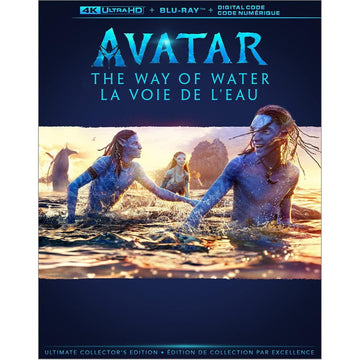 Avatar: The Way of Water [Blu-ray + 4K UHD + Digital] DVDs & Blu-Rays Disney   