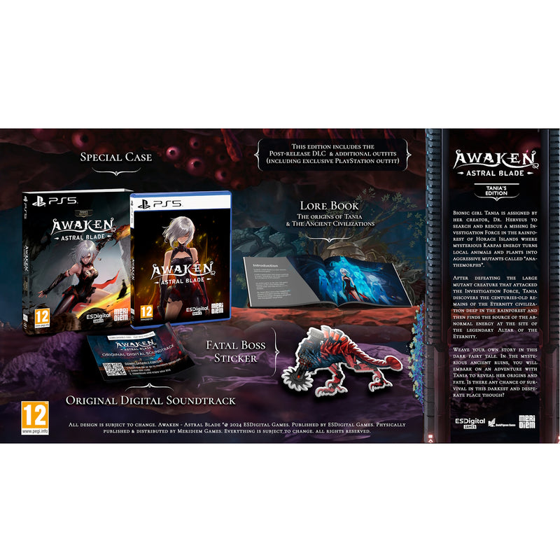 AWAKEN - Astral Blade Tania's Edition [PlayStation 5] PlayStation 5 Video Game Meridiem Games   