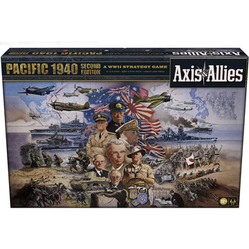 Axis & Allies Pacific 1940 - Second Edition [Board Game, 2-4 Players] Board Game Hasbro   