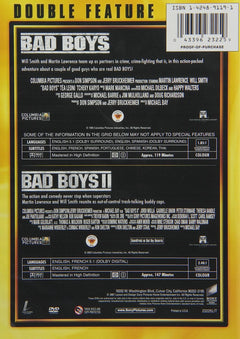 Bad Boys / Bad Boys II [DVD Box Set] DVDs & Blu-Rays Sony Pictures   